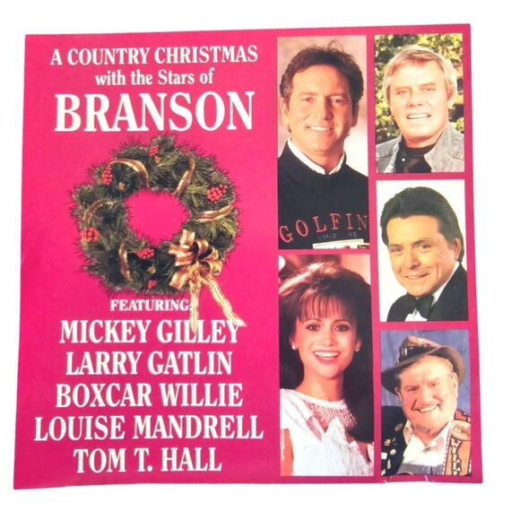A Country Christmas CD Stars Of Branson Mickey Gilley & More  37501cd - Picture 1 of 2